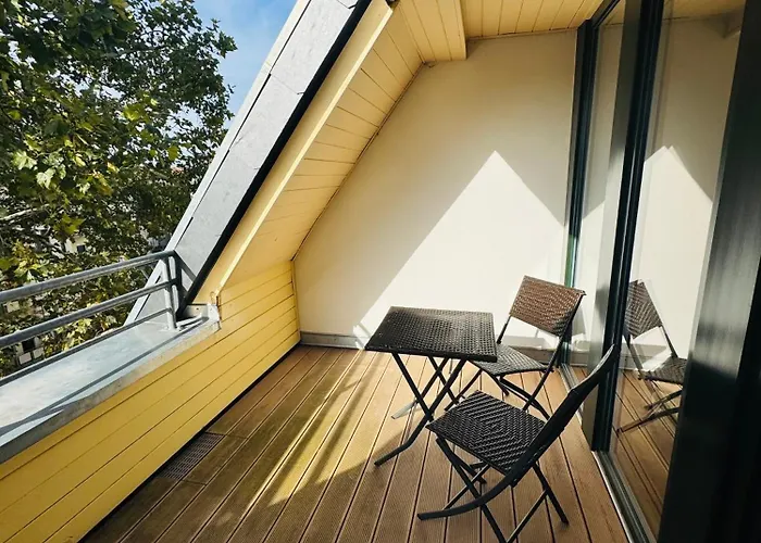 아파트 Skygloft Leipzig-zentrum 라이프치히